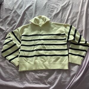 COTTON ON QUARTER ZIP SWEATER